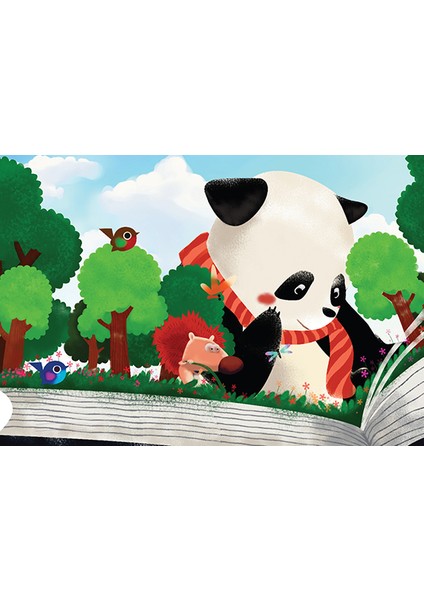 50 Parça Puzzle - Sevimli Panda