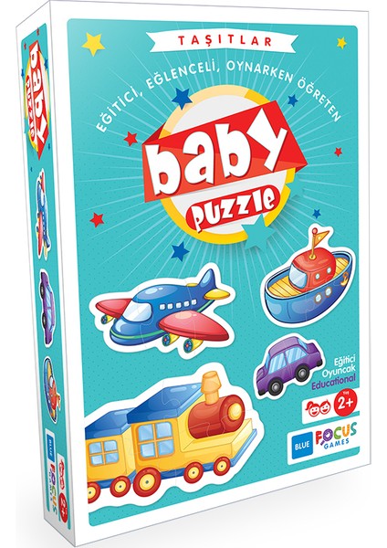 Baby Puzzle - Taşıtlar