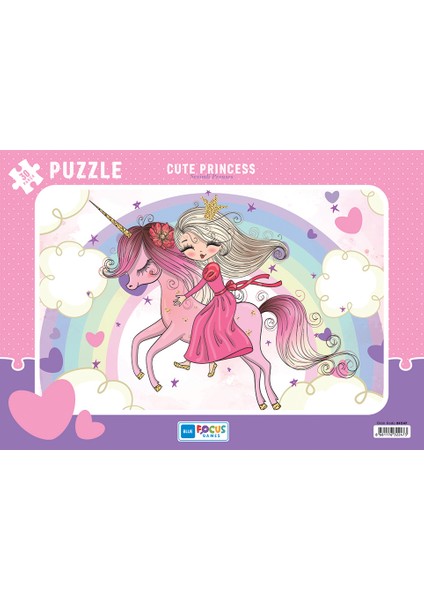 Frame Puzzle - 4'lü Set 30 Parça