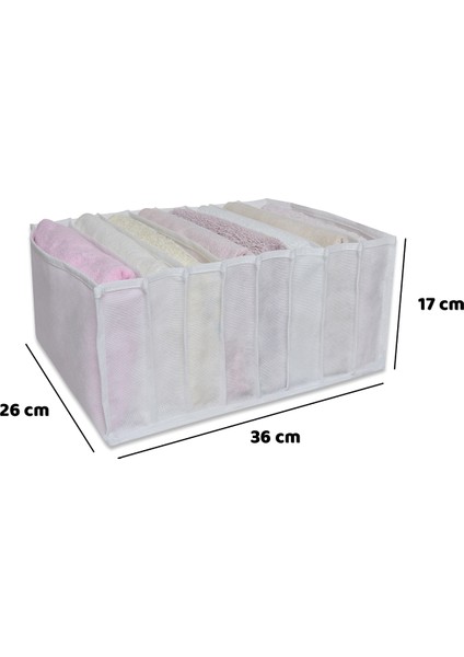 Dolap ve Çekmece Içi Düzenleyici Organizer 8 Gözlü X-Large fiyatları