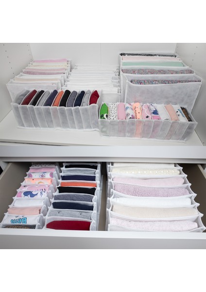 Dolap ve Çekmece Içi Düzenleyici Organizer 8 Gözlü X-Large fırsatları