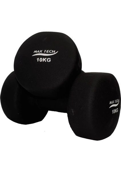 Max Tech 10 kg Çift Neopren Dambıl