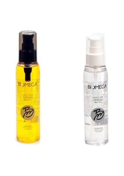 Plus Argan Saç Serumu 125 ml + Plus Keratin Saç Serumu 125 ml