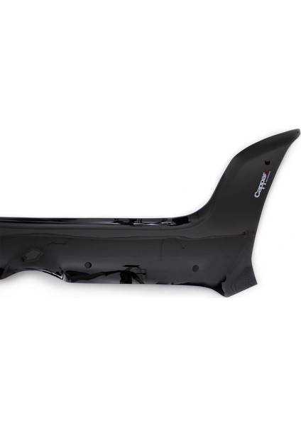 Fiat Doblo Ön Kaput Koruyucu Rüzgarlık Deflektör Akrilik ABS 4mm Parlak Siyah 2010-2015