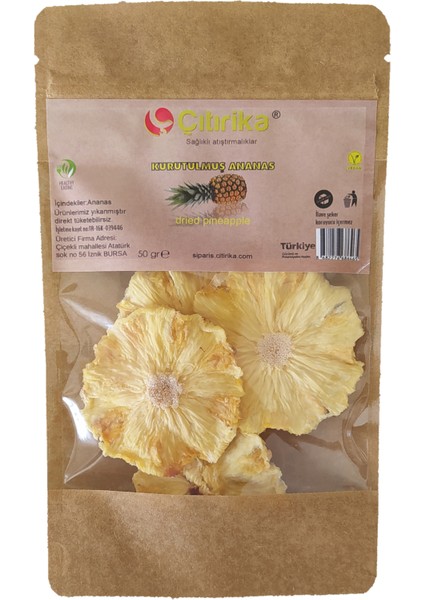 Kurutulmuş Ananas 50 gr