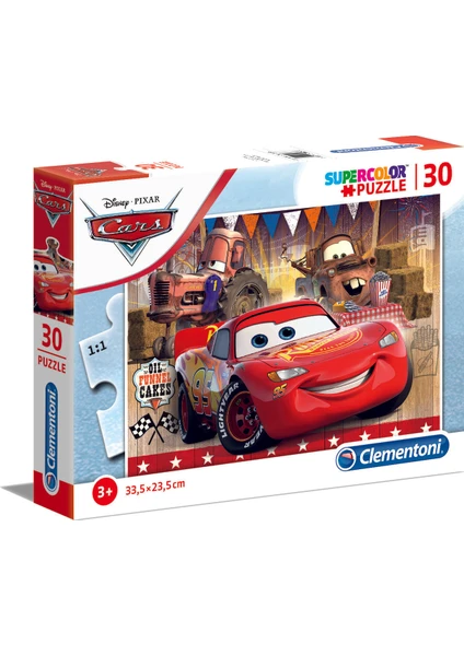 - 30 Parça Puzzle Cars