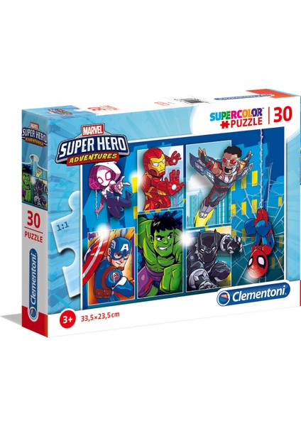 - 30 Parça Puzzle Super Hero