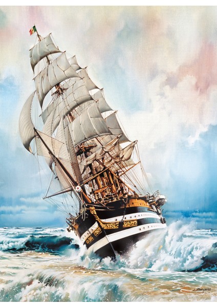 - 1000 Parça High Quality Yetişkin Puzzle - Amerigo Vespucci