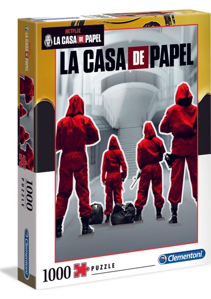 - 1000 Parça La Casa De Papel Yetişkin Puzzle - 1