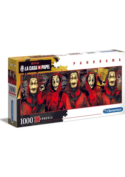 - 1000 Parça La Casa De Papel Yetişkin Puzzle - Panorama