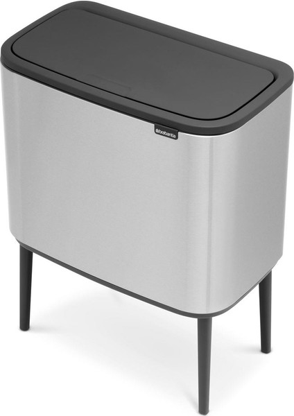 Çöp Kutusu Bo Touch Bin Dokunmatik Kapak 11+ 23 lt Matt Steel