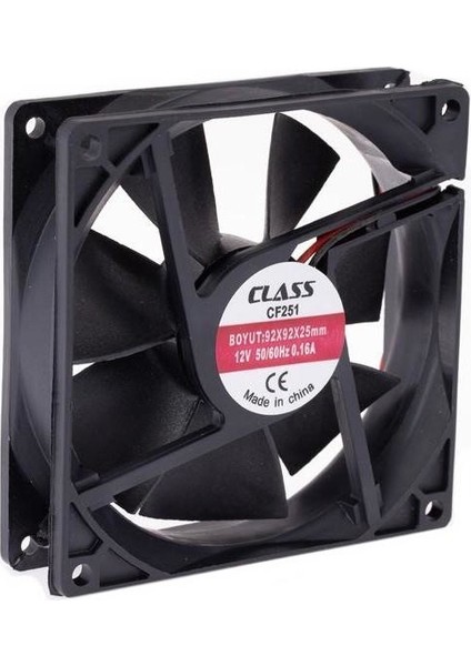 DC 12V Fan 92 x 92 x 25 mm