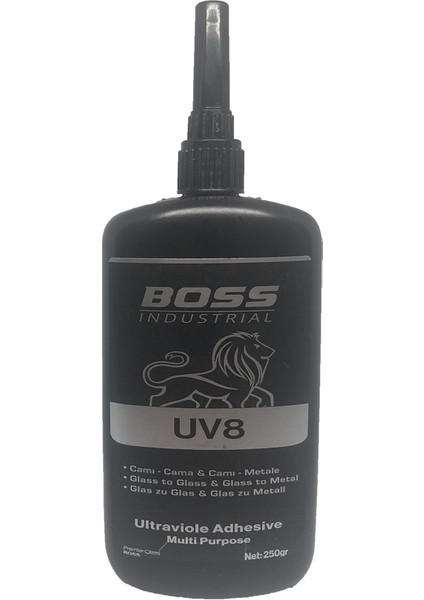 Uv8 Cam Yapıştırıcı Şeffaf 250 gr