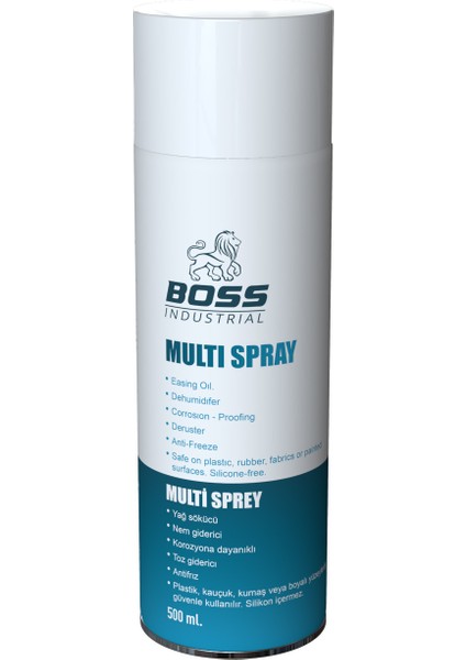 Multi Sprey Genel Amaçlı Sprey Şeffaf 500 ml