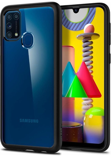 Galaxy M31 Kılıf Ultra Hybrid Matte Black