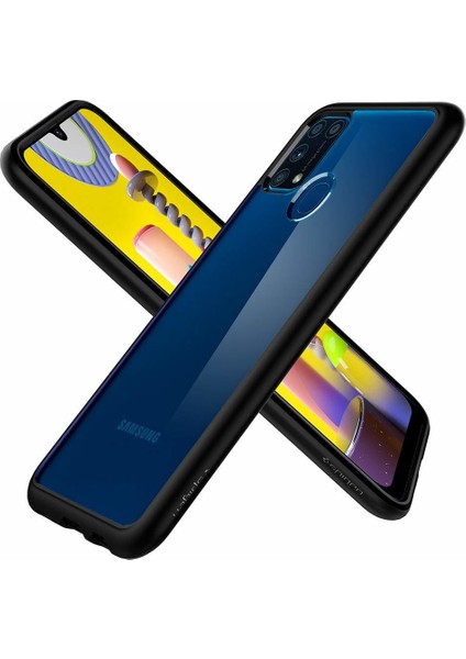 Galaxy M31 Kılıf Ultra Hybrid Matte Black