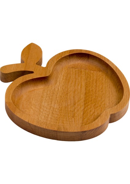 Doğal Ahşap Elma Çerezlik