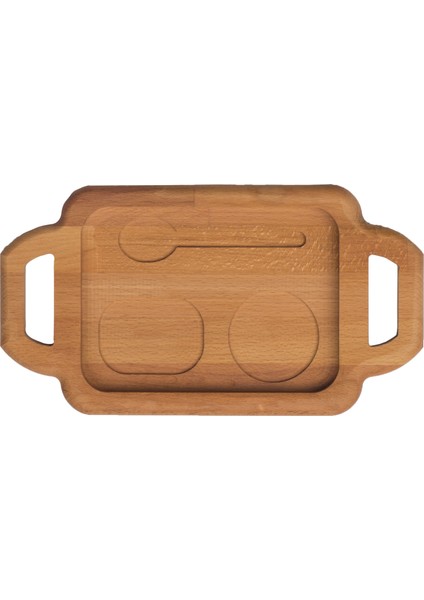 Doğal Ahşap Içecek Sunum Tabağı fiyatları