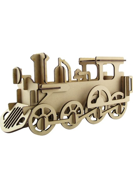 Ahşap Tren Maketi 33 Parça