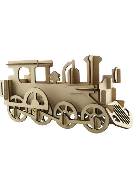 Ahşap Tren Maketi 33 Parça