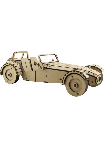 Ahşap Lotus 7 Araba Maketi 179 Parça