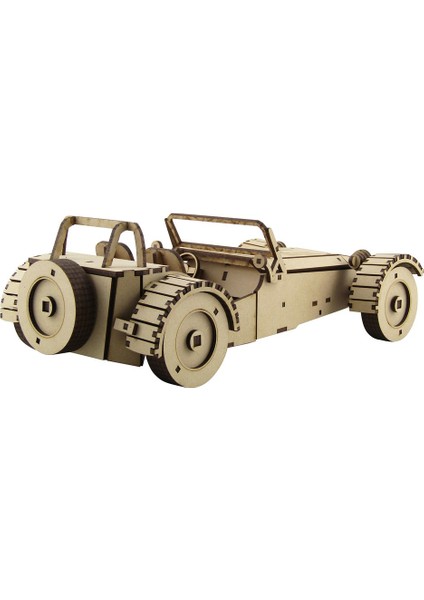 Ahşap Lotus 7 Araba Maketi 179 Parça