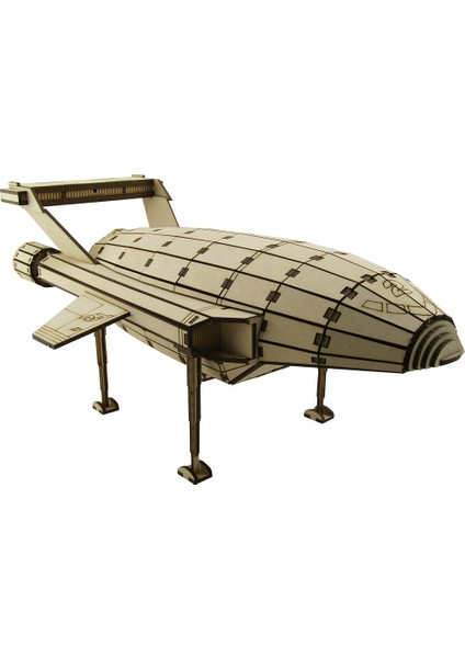 Ahşap TB 2 Aracı Maketi 268 Parça