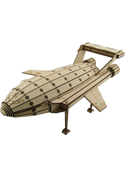 Ahşap TB 2 Aracı Maketi 268 Parça