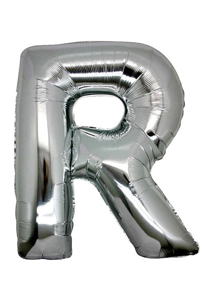 R Folyo Balon Gümüş