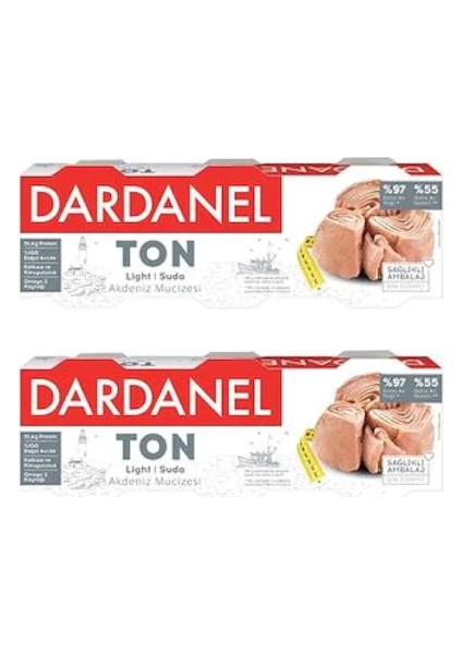 Liğht Ton Balığı 75 gr x 3 (2 Paket)