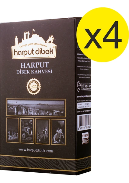 Harput Dibek Kahvesi 200 gr x 4'lü