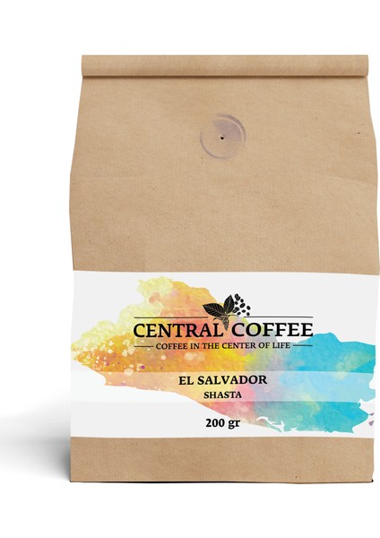 El Salvador Shasta 200 gr Öğütülmüş Filtre