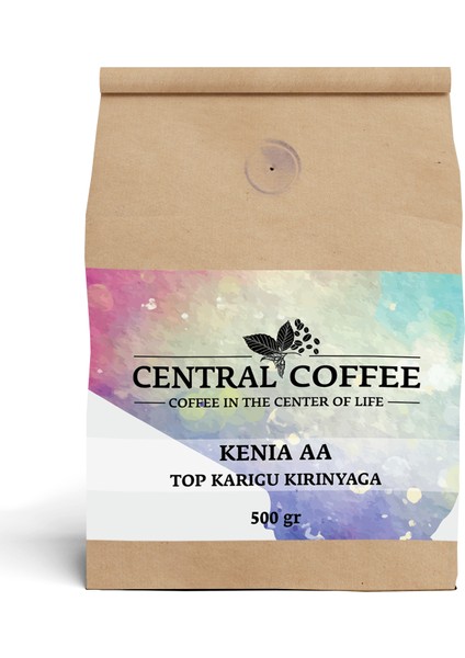 Kenya Aa Top Karigu Kirinyaga 500 gr Öğütülmüş Filtre