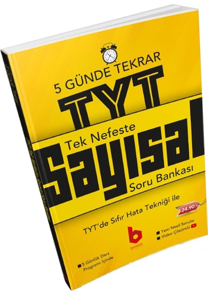 Tek Nefeste TYT Tekrar Sayısal Soru Bankası