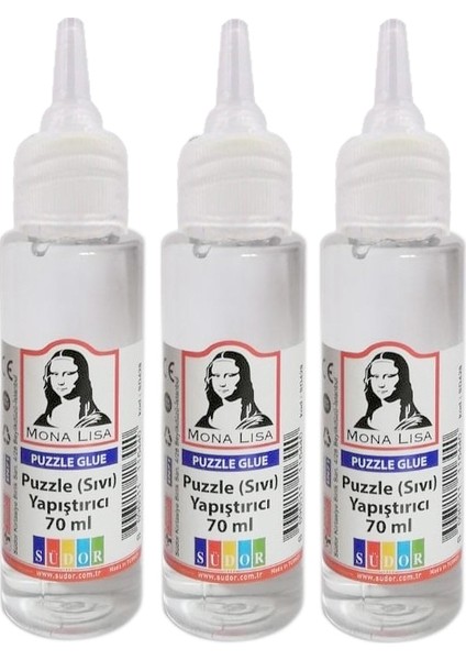 Monalisa 70 ml Puzzle Yapıştırıcı 3'lü