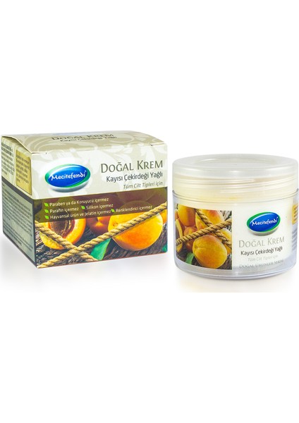 Doğal Krem Kayısı Çekirdeği 100 ml