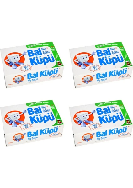 Bal Küpü Küp  Şeker 360 Adet 1000 gr  4'lü