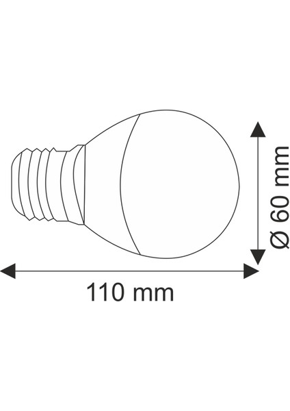 Opto Dimlenebilir LED Ampül 12 V