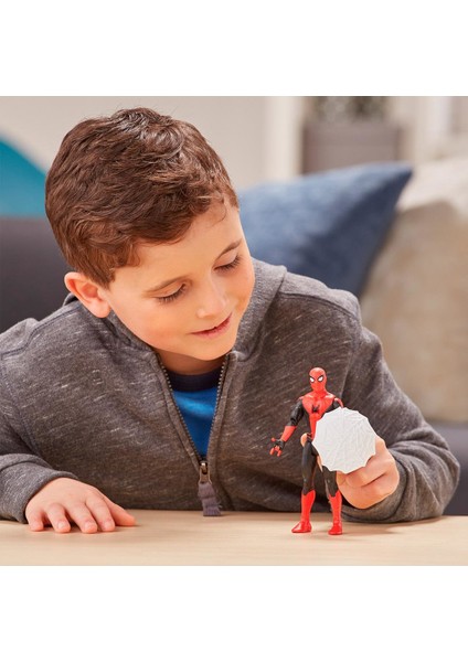 Spider-Man: Far From Home Film Figür - Spider-Man (Ağ Kalkanı)