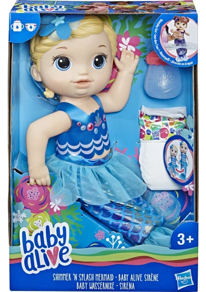 Baby Alive Deniz Kızı Bebeğim - Sarışın