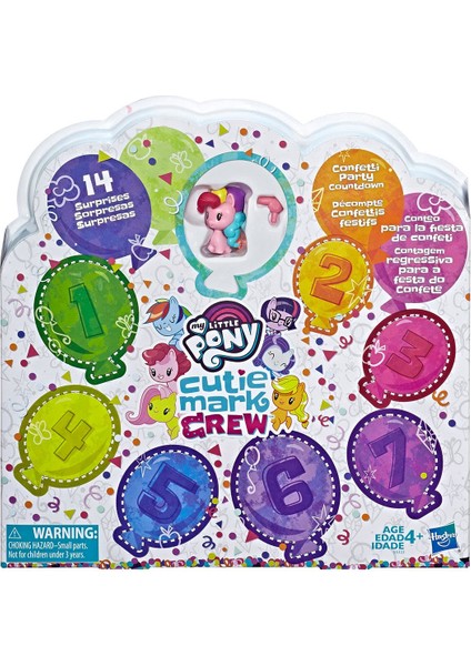 Cutie Mark Crew Konfeti Partisi Koleksiyonu