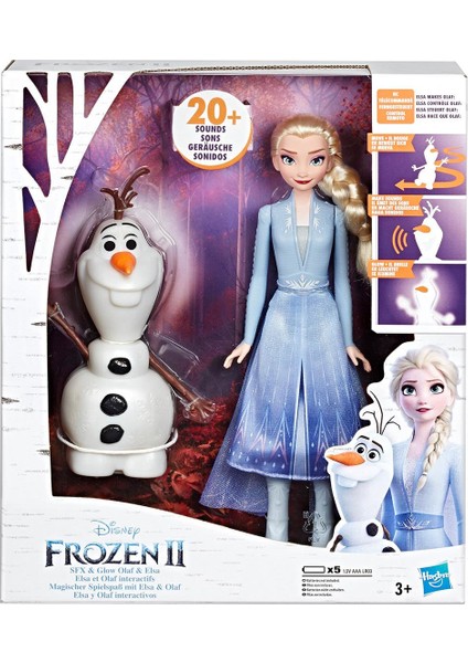 Disney Frozen 2 Konuşan Olaf ve Elsa