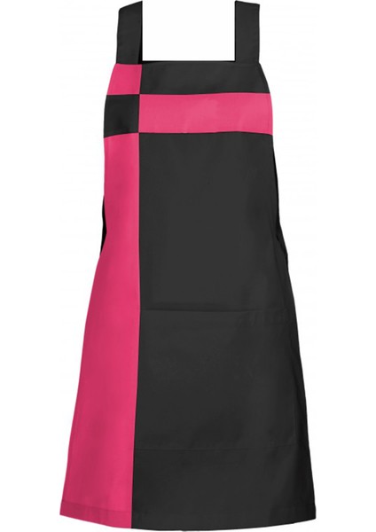 Askılı Şef Barista Aşçı Kuaför Tattoo Mutfak Chef Garson Önlüğü Pembe