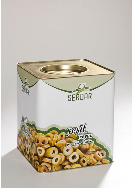 Dilimli Yeşil Zeytin 8 kg