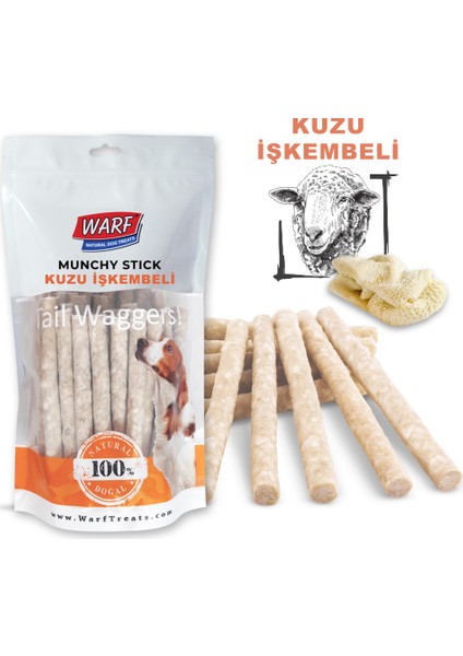 Kuzu Işkembeli Munchy Çubuk 40'lı 400 gr