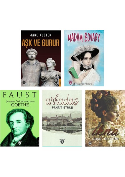 Dünya Klasikleri Beşli Kitap Set
