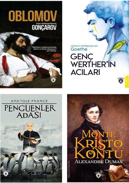 Dünya Klasikleri Dörtlü Kitap Seti