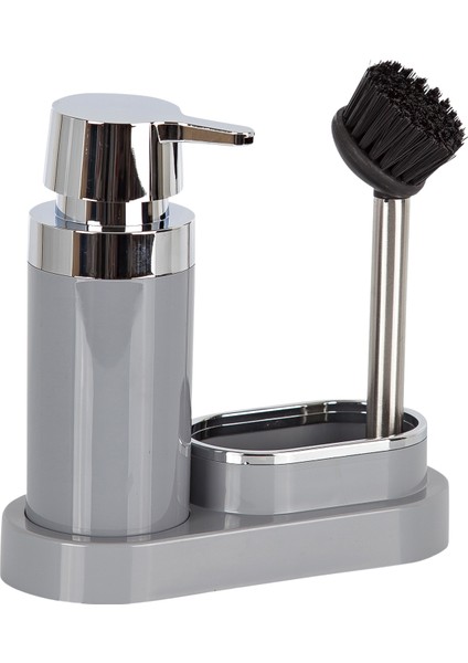 Polen Mutfak Sıvı Sabunluk -Gri