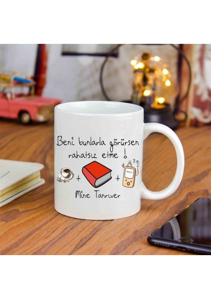 İsme Özel Rahatsız Etme Temalı Kupa Bardak modelleri