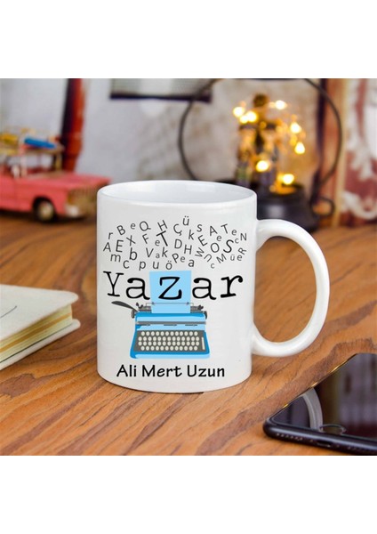 İsme Özel Yazar Temalı Kupa Bardak fırsatları